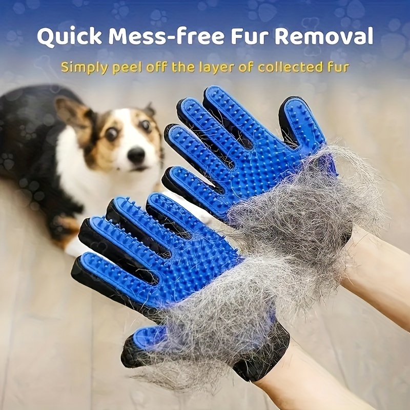 Pet Supplies Grooming - Silicone Pet Grooming Gloves Cats Hair