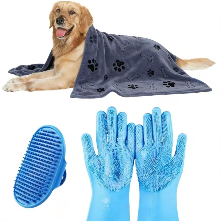 Pet X Supplies & Tack Howell - 3PCS Dog Bath Supplies, Dog Bath
