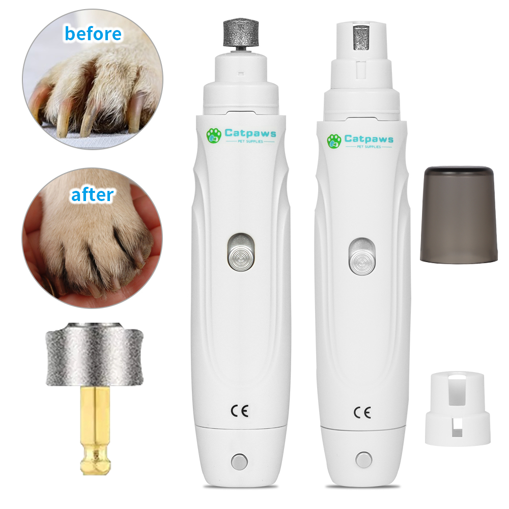 Pet Nail Grinder - Pet Nail Grinder with Cat Moss