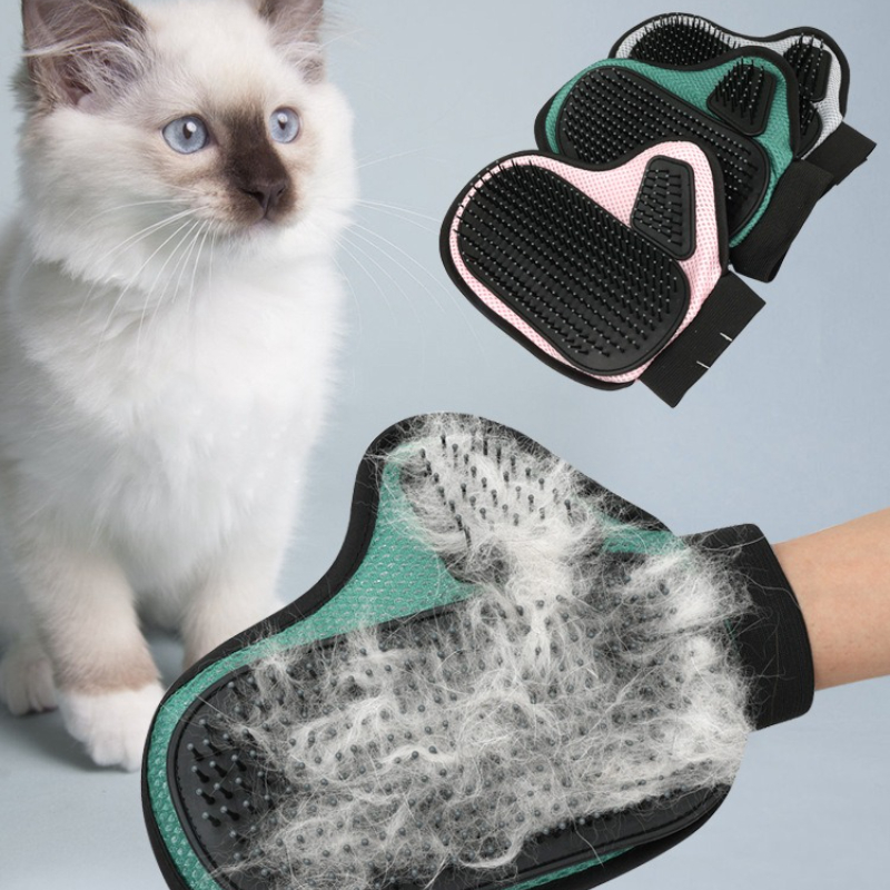 Pet Supplies Grooming - Pet Cat Grooming Gloves Kitten Grooming