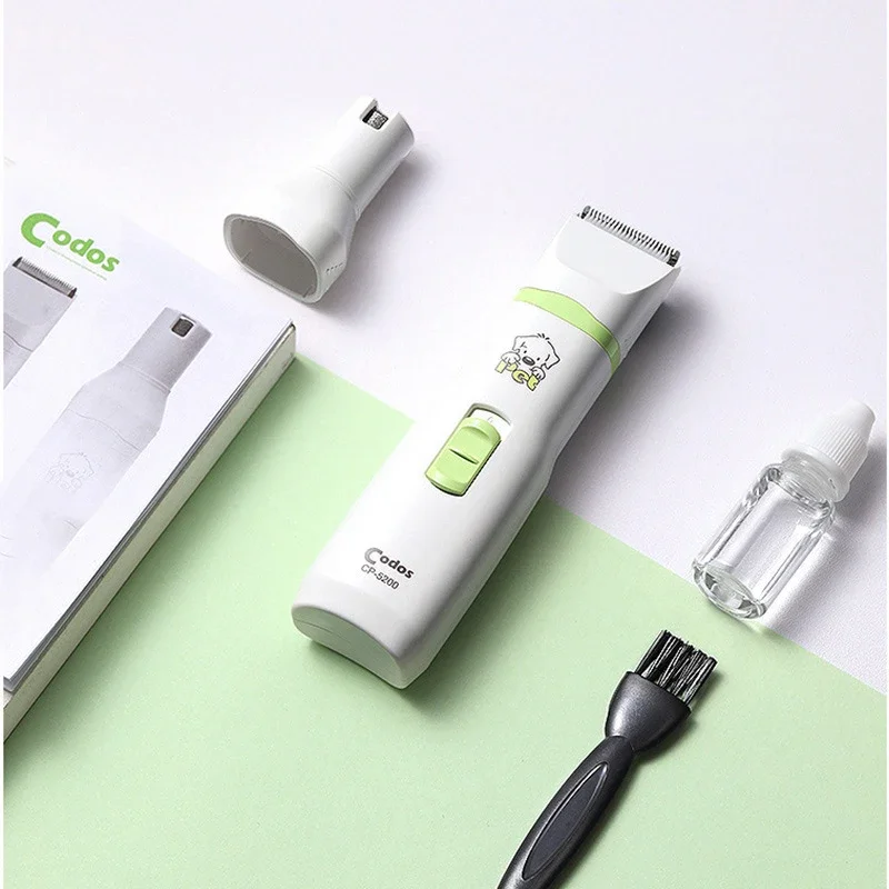 Pet Nail Grinder - 2-in-1 Pet Hair Trimmer and Nail