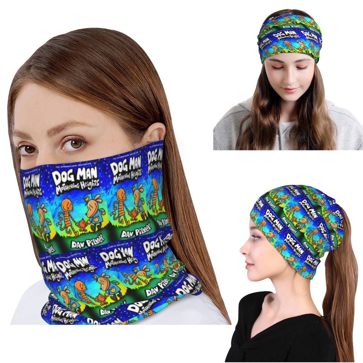 Dog Bandana Scarf - Dog Man Dogman Movie 2025 Comic