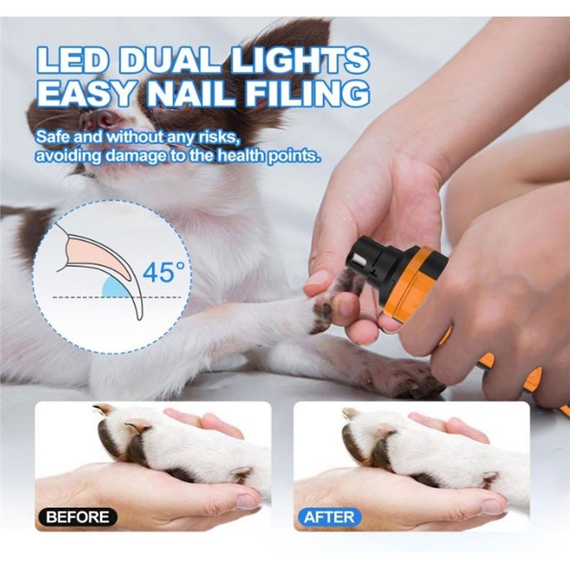 LLCS-Pet Electric Nail Grinder - огляд і ціна Pet Nail Grinder