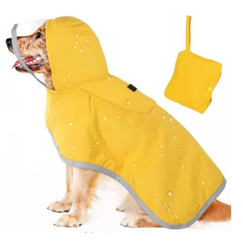 Custom Printed Reflective Dog  - огляд і ціна Dog Raincoat