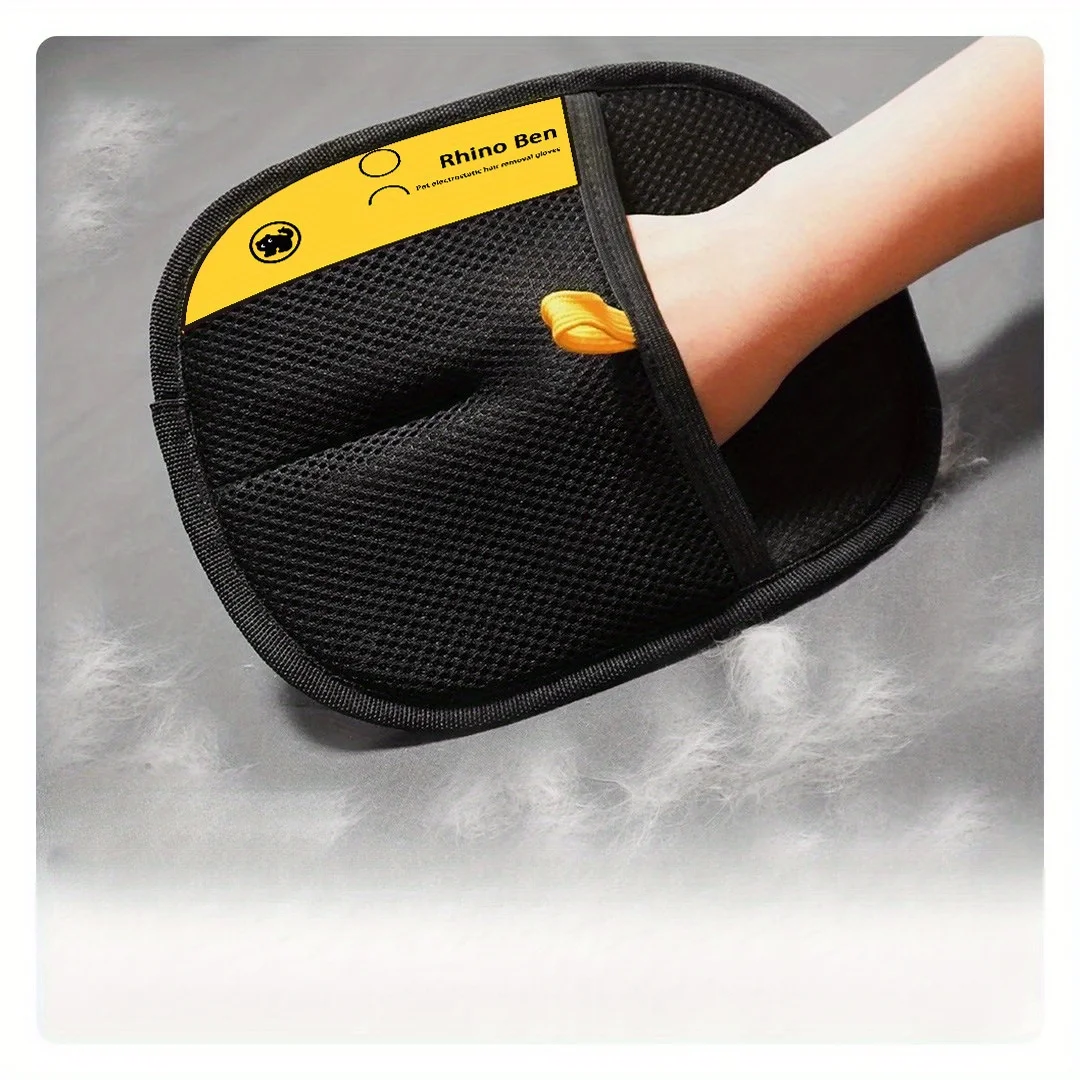 2-Piece Pet Hair Removal Glove - огляд і ціна Pet Supplies Grooming