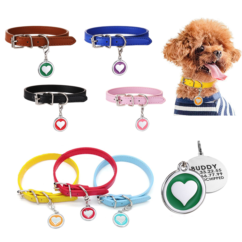 Pet Cat Dog Leather Collar Sta - огляд і ціна Pet Supplies Login