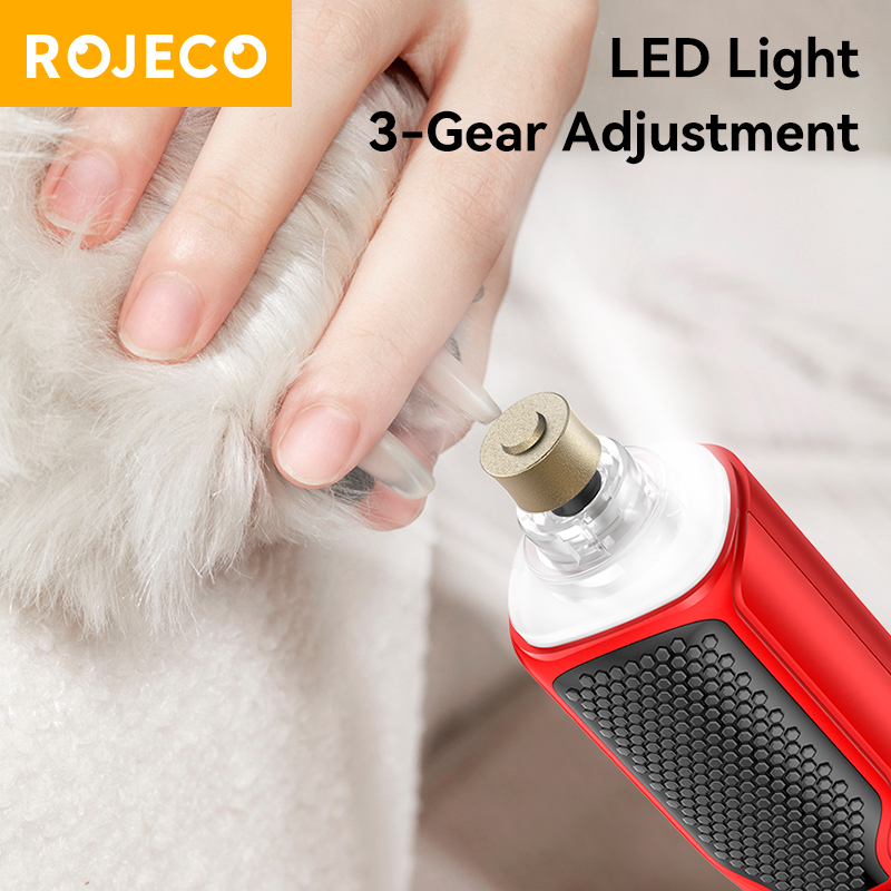 ROJECO Pet Electric Nail Grind - огляд і ціна Pet Nail Grinder