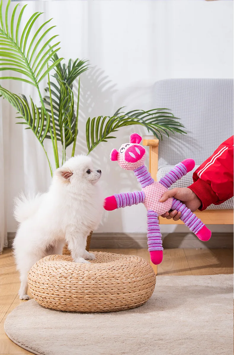 Indestructible Squeaky Dog Toy - огляд і ціна Pet Dental Chew Toy