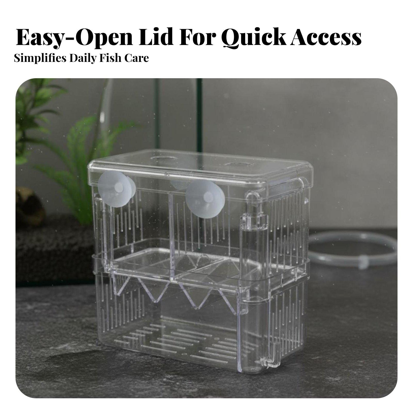 Double Layer Aquarium Breeding - огляд і ціна Aquarium Fish Tank