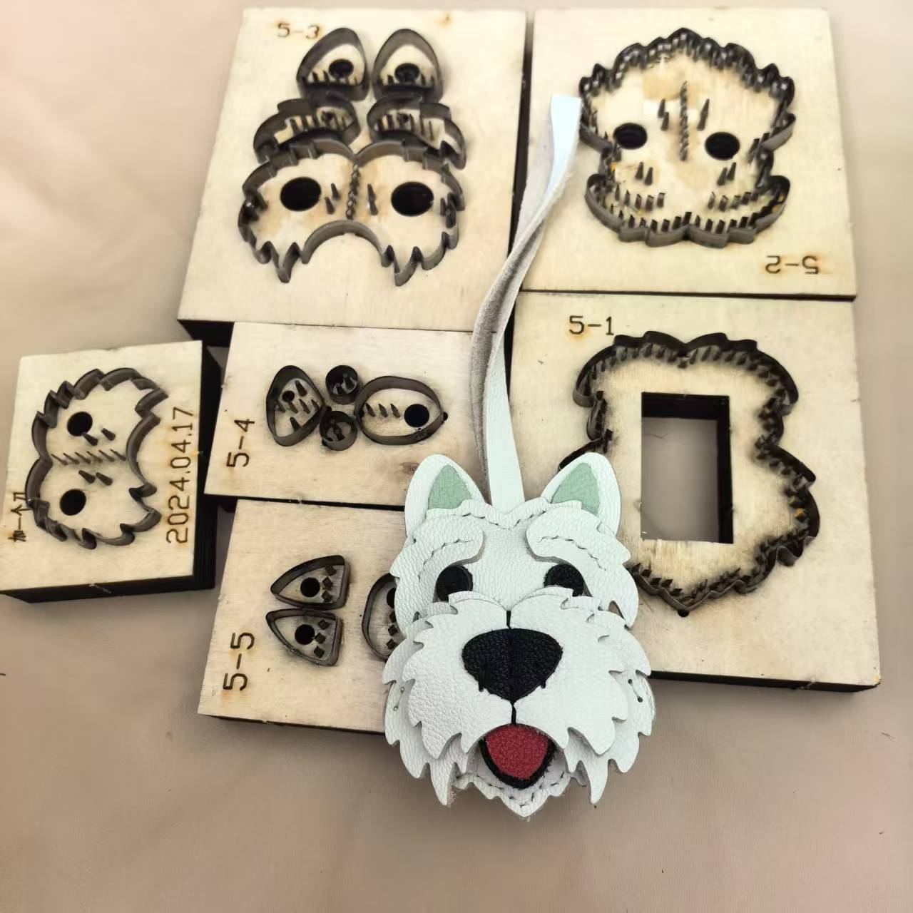 Wooden Cutting Die, Cute Westi - огляд і ціна Dog Raincoat