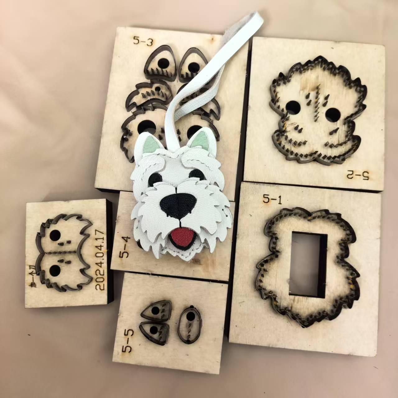 Wooden Cutting Die, Cute Westi - огляд і ціна Dog Raincoat
