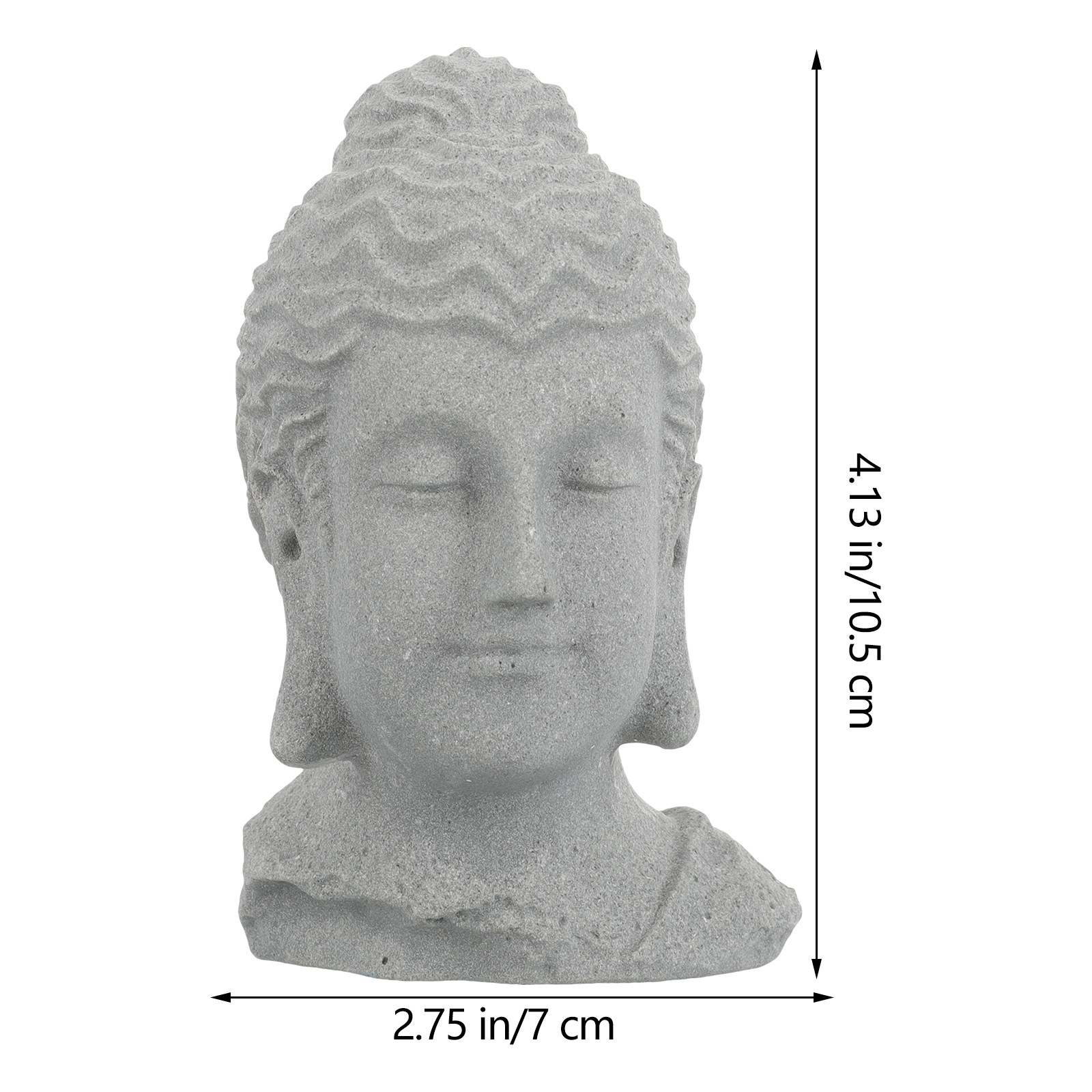 Meditating Buddha Head Statue  - огляд і ціна Aquarium Fish Tank