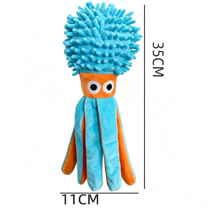 Dog Squeaky Toys Octopus Shell - огляд і ціна Pet Dental Chew Toy