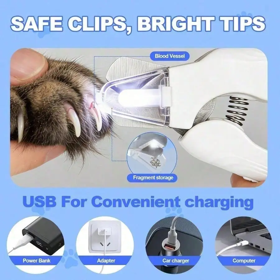 New model 2-In-1 Dog Nail Clip - огляд і ціна Pet Nail Grinder