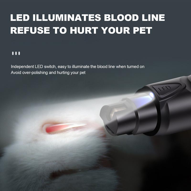 Dog Nail Grinder Super Quiet E - огляд і ціна Pet Nail Grinder