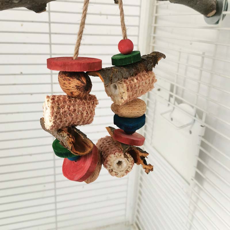 Bird Parrot Chewing Toy Natura - огляд і ціна Pet Supplies Login