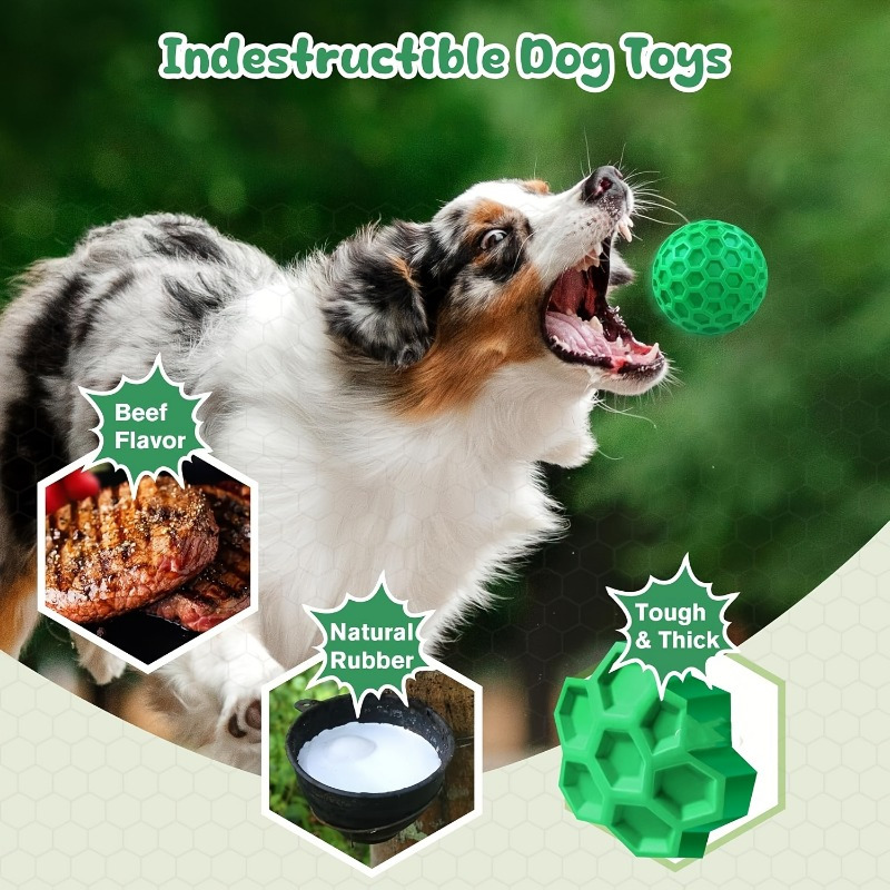 Tough Natural Rubber Dog Chew  - огляд і ціна Pet Dental Chew Toy