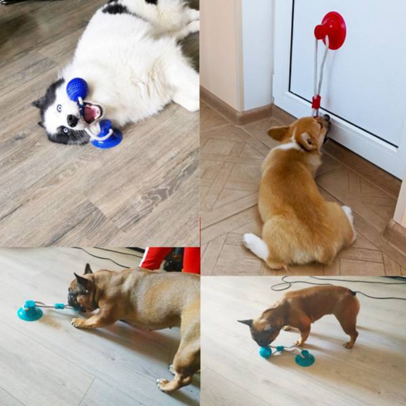 Durable Suction Cup Dog Tug To - огляд і ціна Pet Dental Chew Toy