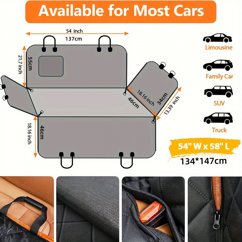 Car Rear Seat Pet Protection M - огляд і ціна Dog Raincoat