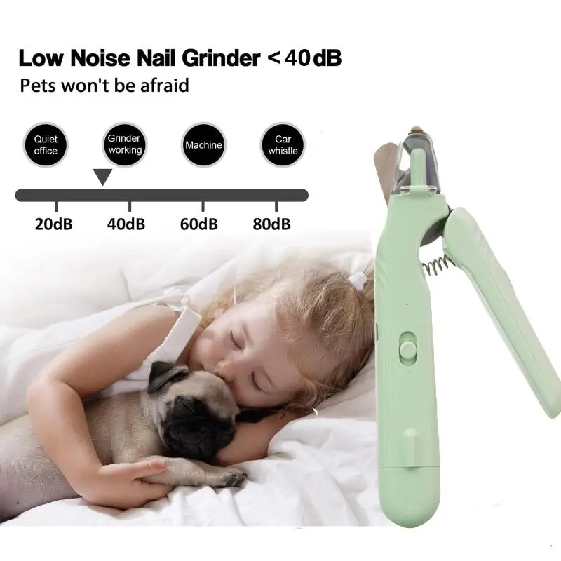 2-in-1 Pet Anti Splash Nail Cl - огляд і ціна Pet Nail Grinder