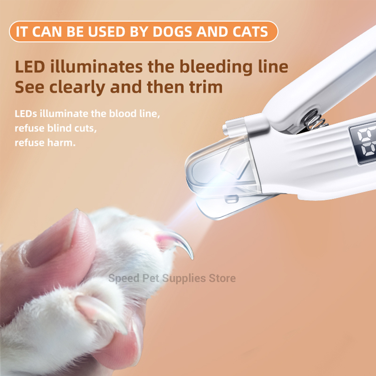 2 in 1 Electric Pet Nail Trimm - огляд і ціна Pet Nail Grinder
