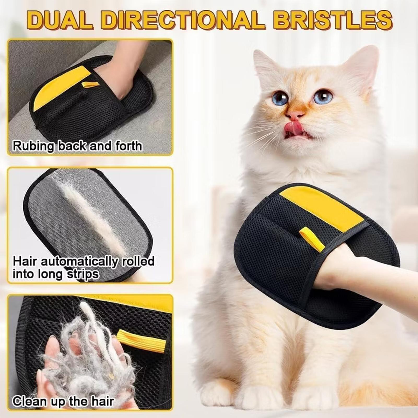 Pet Hair Remover Gloves Electr - огляд і ціна Pet Supplies Grooming