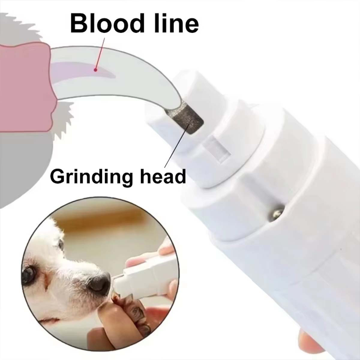 Electric Pet Nail Grinder Dogs - огляд і ціна Pet Nail Grinder