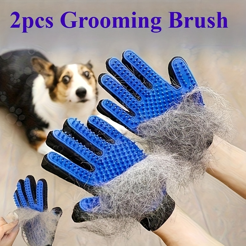 2PCS Pet Grooming Gloves, Mass - огляд і ціна Pet Supplies Grooming