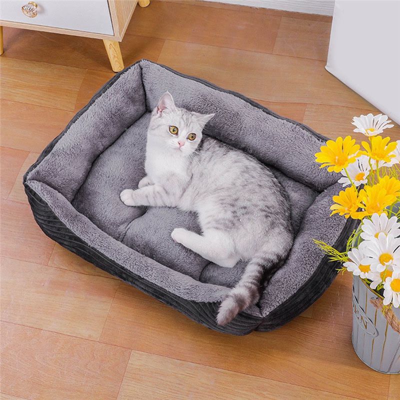 AEA9-Grey Dog Bed Pet Square P - огляд і ціна Pet X Supplies & Tack Howell